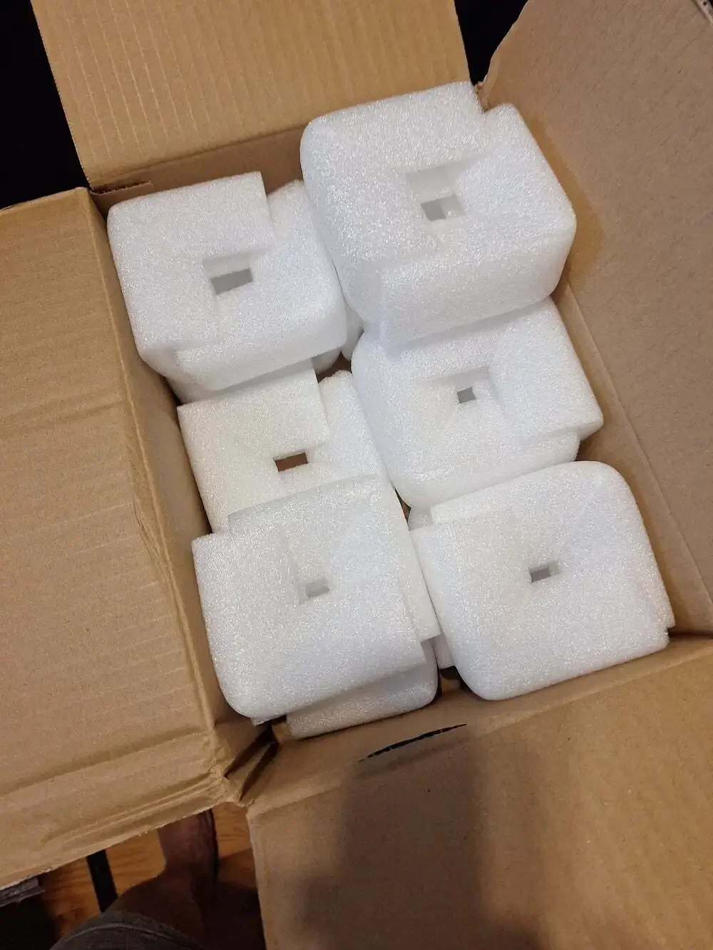Bulk Lot of Protective Polyethylene Foam Packing Corner Guards
